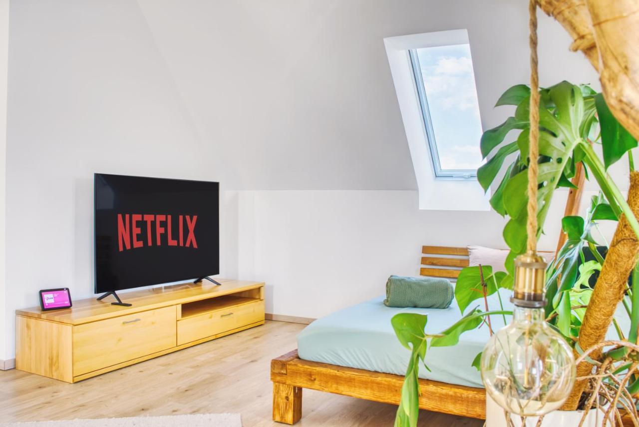 Luxus Apartment! Kueche, Balkon, Netflix, Parkplatz - 8 Personen Ilmmunster 外观 照片